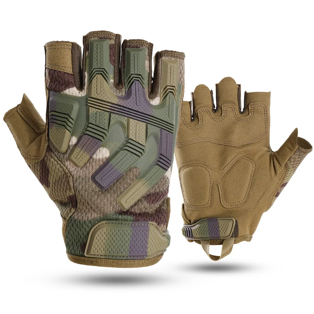 Blackjack Tactical Half Finger Gloves