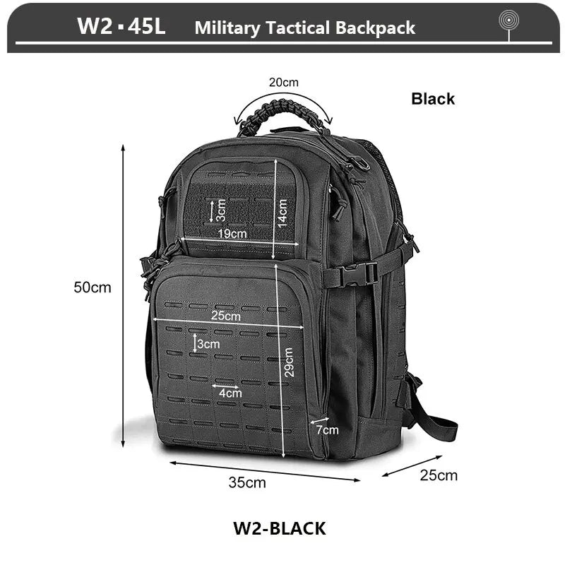 Taskmaster 38L/45L Combat Pack Backpack