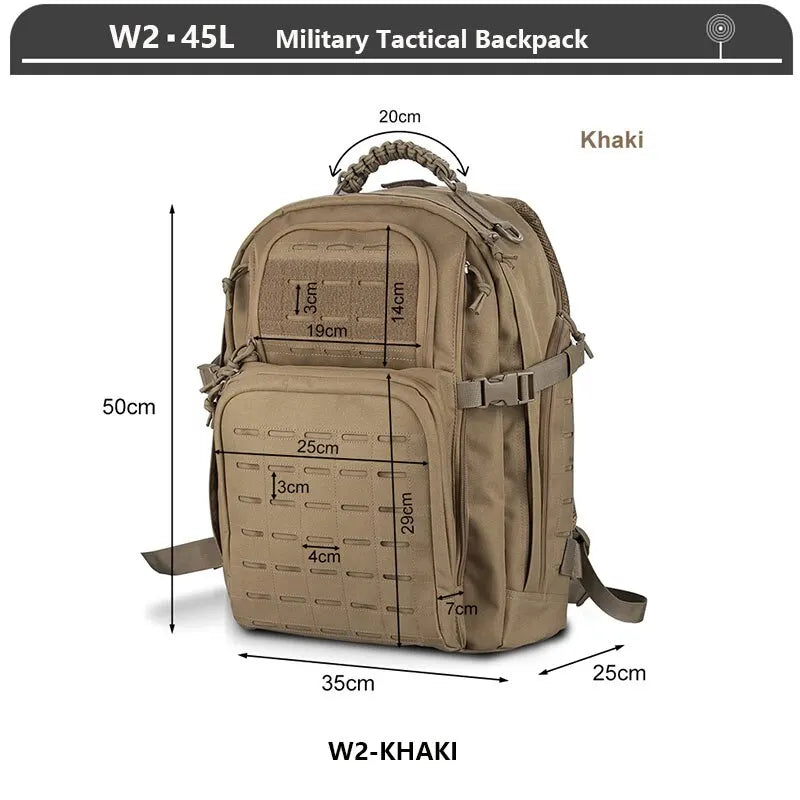 Taskmaster 38L/45L Combat Pack Backpack