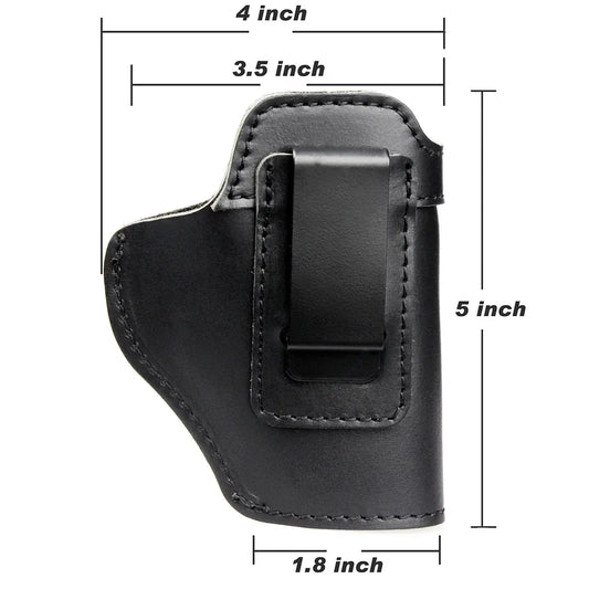 Sleek Tactical Leather Holster