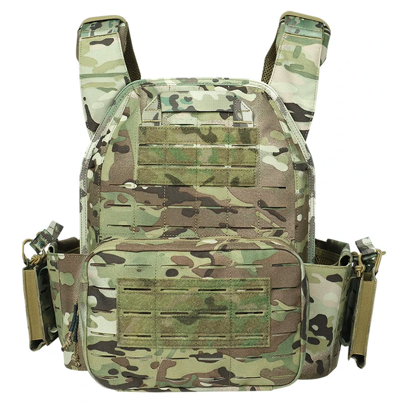 Artex Plate Carrier Vest w/ Quick Release Tactical Bandolier