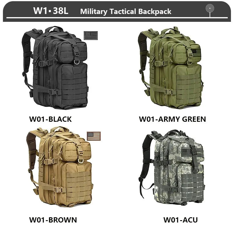 Taskmaster 38L/45L Combat Pack Backpack