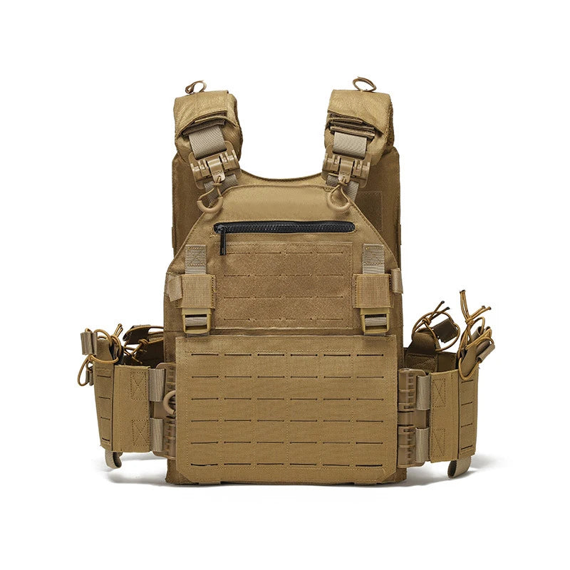 Kongo Tactical Combat Vest with Quick Release (w/ Plate Carrier)