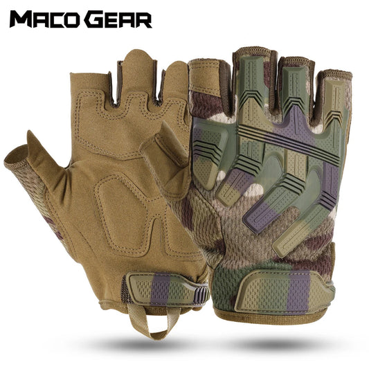 Blackjack Tactical Half Finger Gloves